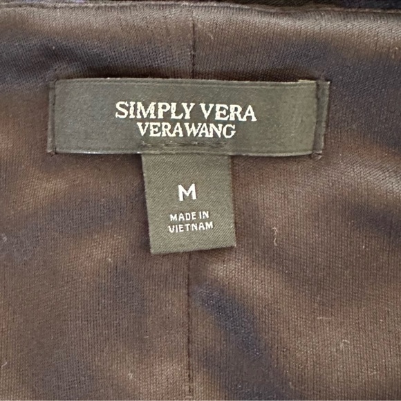 VERA WANG Floral Sleeveless Dress - Blue and White - Picture 5 of 5